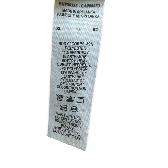 Youth Girls Nike Black Sports Bra | Cheerleader Practice Wear | Size XL - Picture 7 of 7